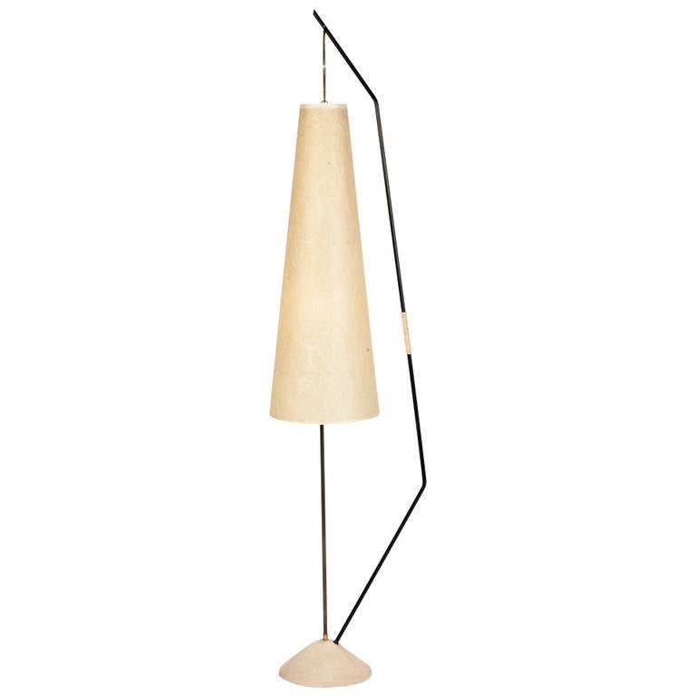 German Floor Lamp by Kaiser at 1stDibs