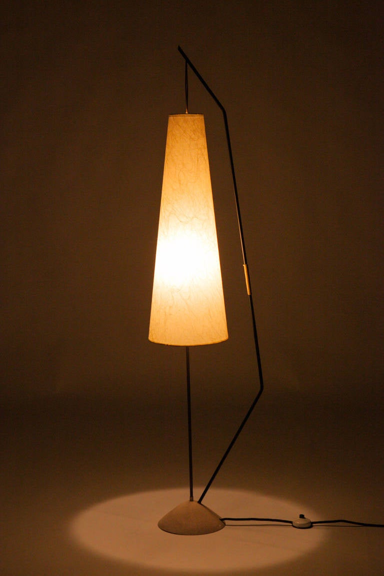German Floor Lamp by Kaiser In Excellent Condition In Basel, CH