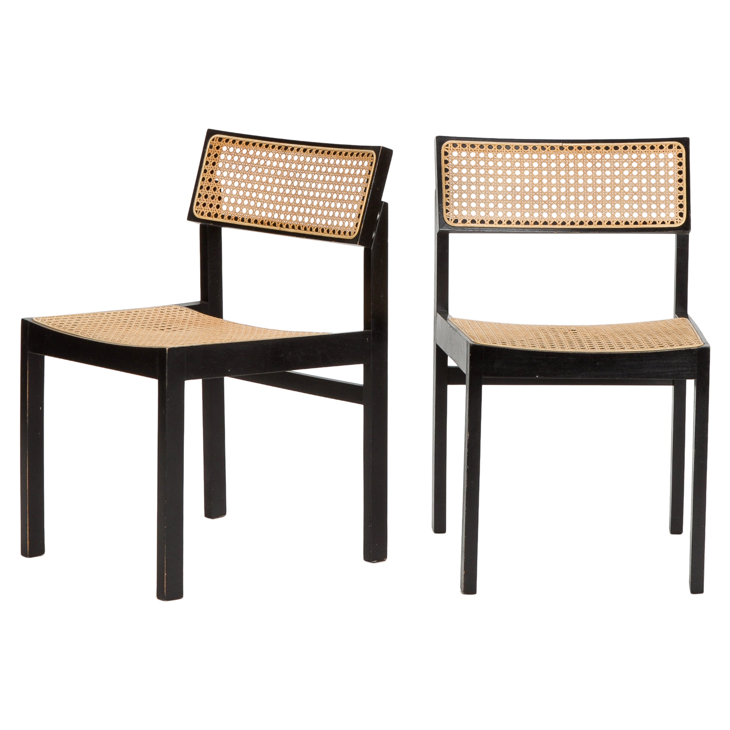 Pair of Swiss Willy Guhl Chairs for Dietiker