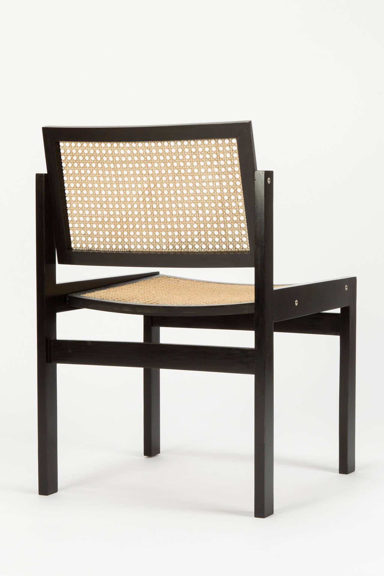 Mid-Century Modern Pair of Swiss Dining Chairs by Kurt Thut, 1950s