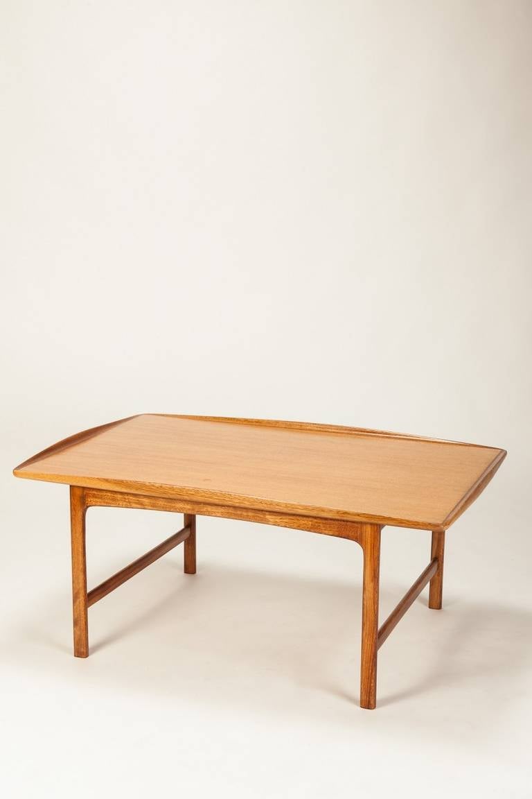 Coffee table in oak, model 
