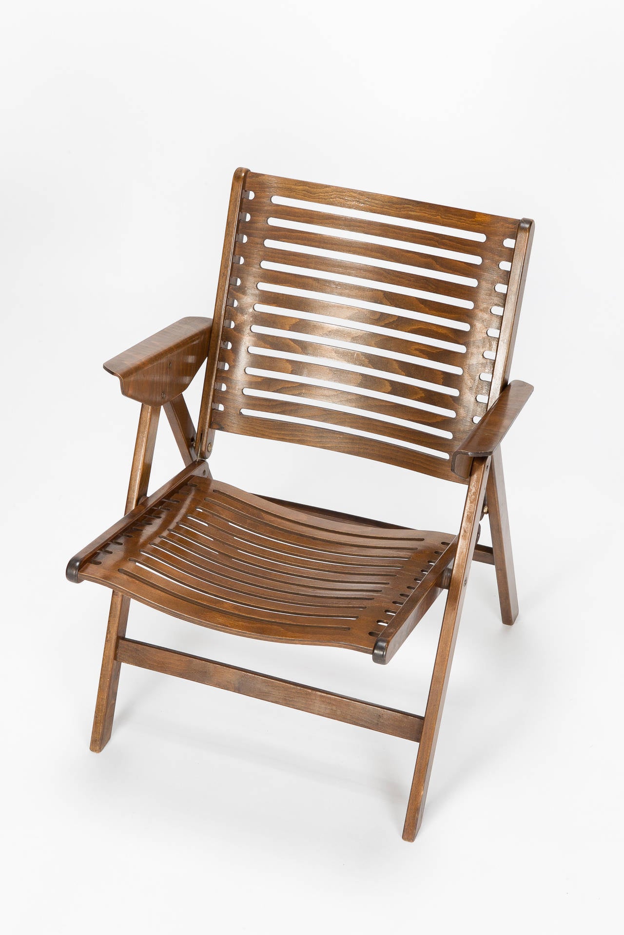 Slovenian Folding Chair, Rex, by Nico Kralj, 1950s In Excellent Condition In Basel, CH