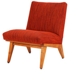 All Original Slipper Lounge Chair by Jens Risom for Knoll, 1940s