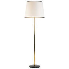 Swiss Brass Floor Lamp by BAG Turgi 50
s