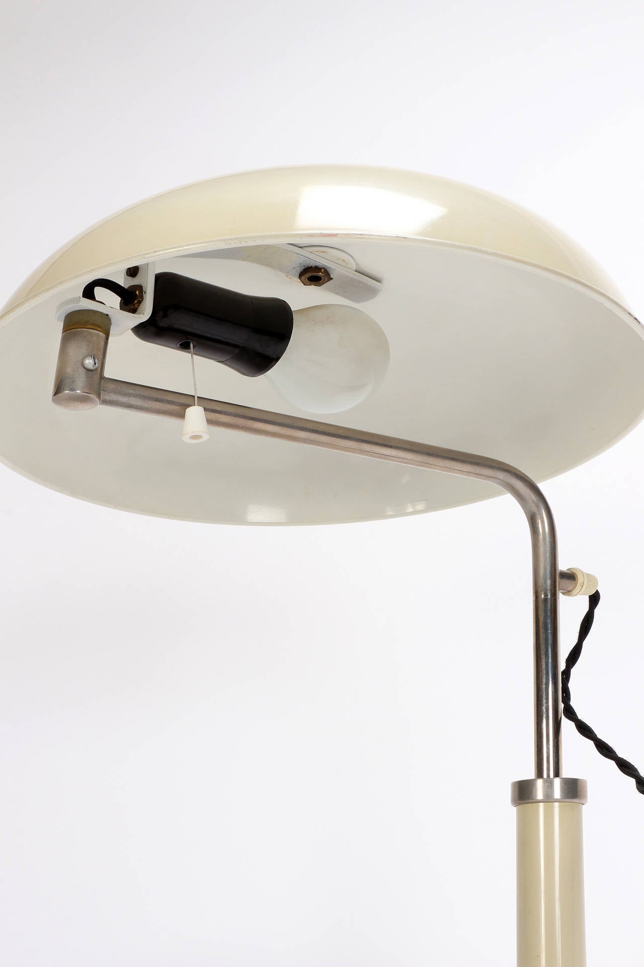 Chrome Bauhaus Desk Lamp Quick 1500 by Alfred Mueller for Amba For Sale