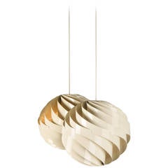 Pair of Turbo Ceiling Lamps by Louis Weisdorf for Lyfa