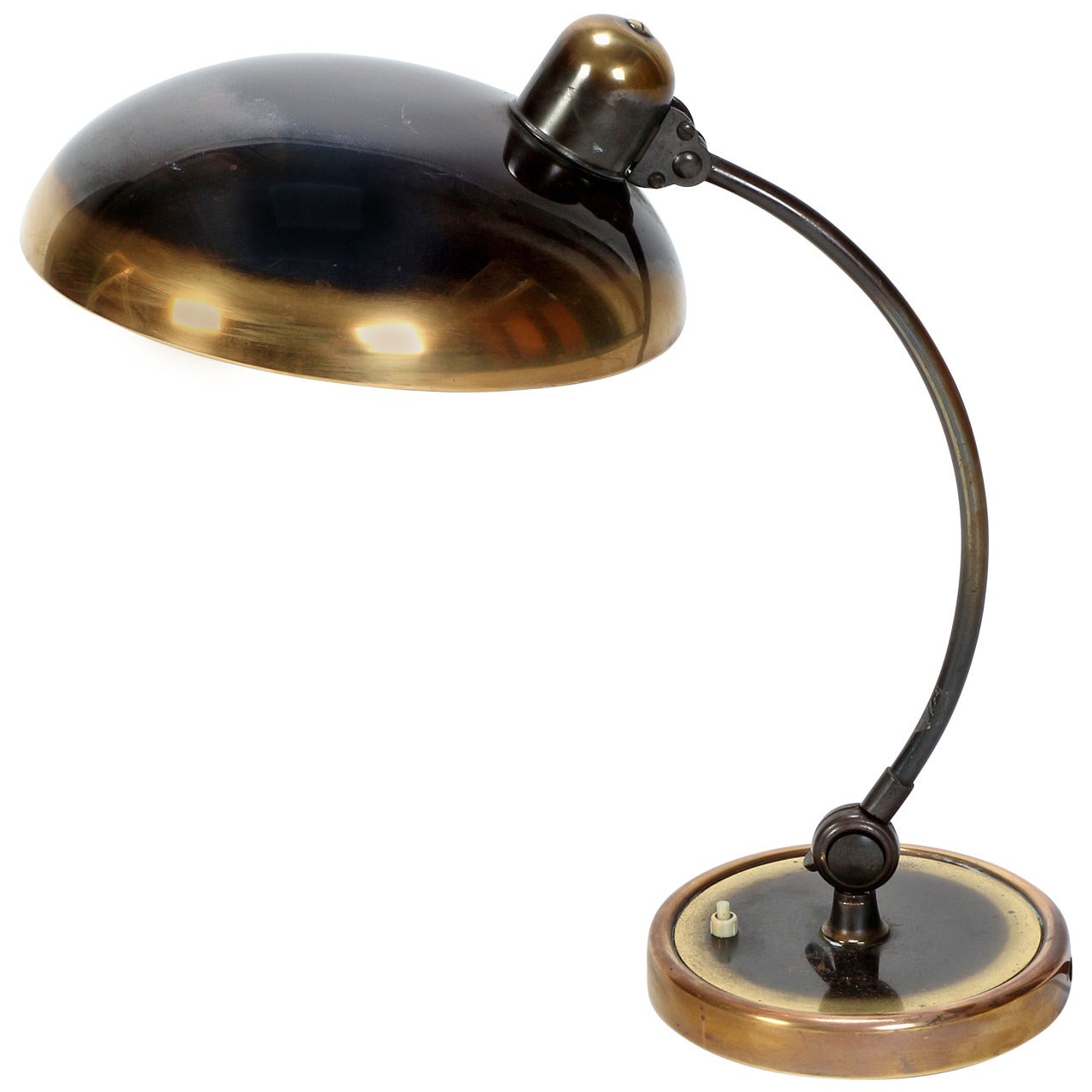 German Bauhaus Desk Lamp President by Christian Dell for Kaiser 30's