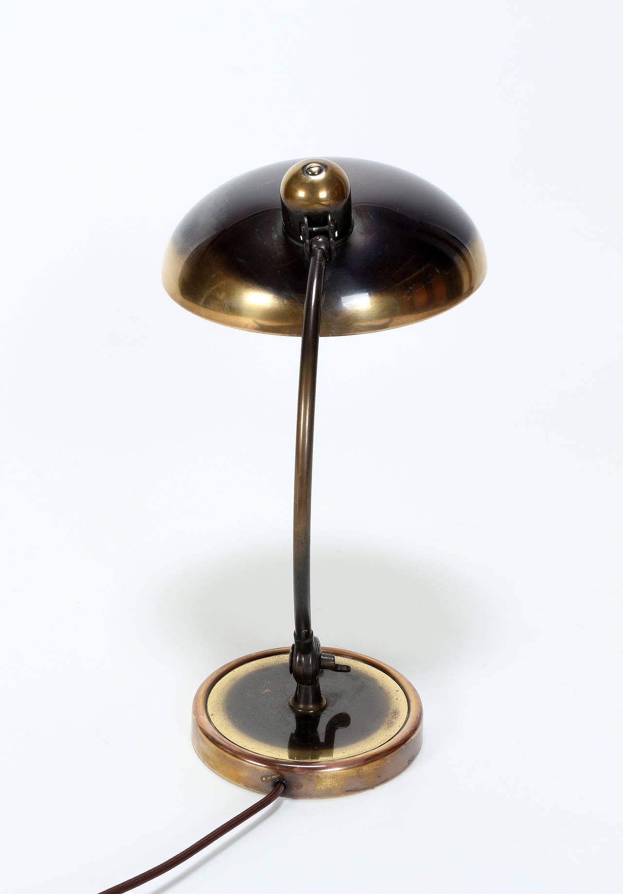 German Bauhaus Desk Lamp President by Christian Dell for Kaiser 30's In Good Condition In Basel, CH