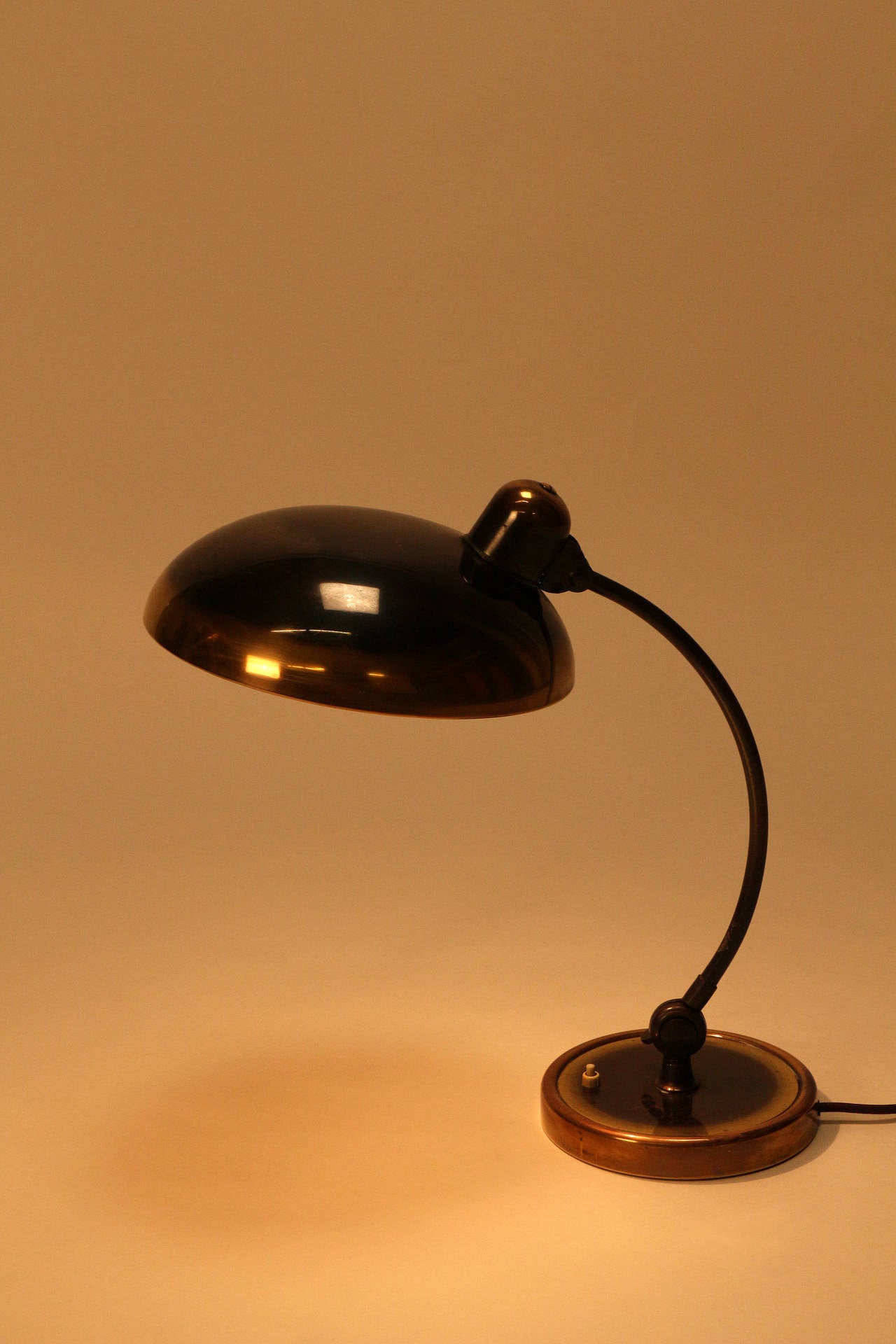 German Bauhaus Desk Lamp President by Christian Dell for Kaiser 30's 3