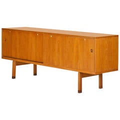 Danish Oak Sideboard by Hans J. Wegner for Ry Møbler