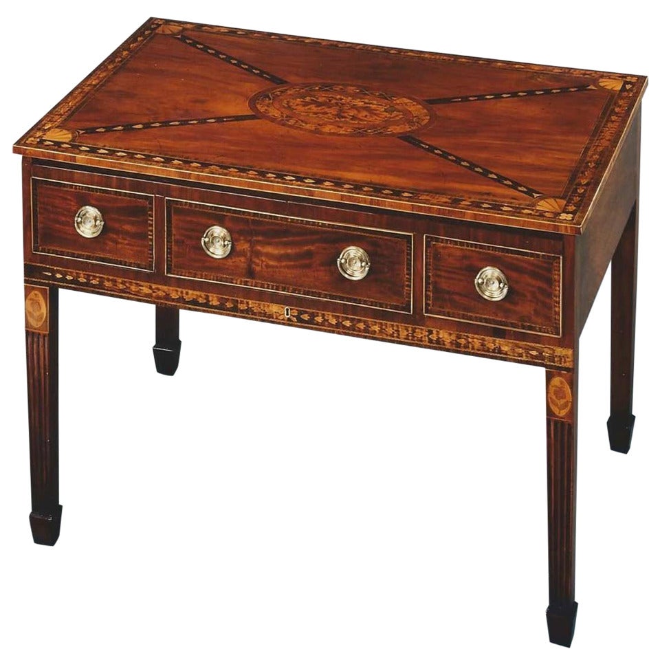 Mrs Rudd's Dressing Table, the Most Complete George III Dressing Table Made For Sale