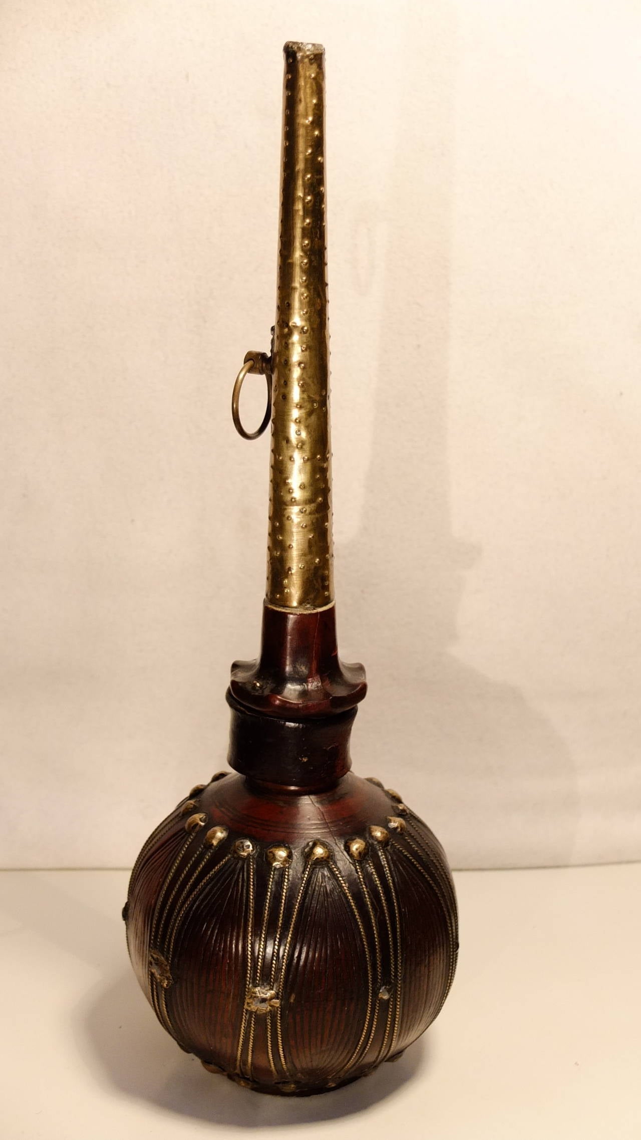 19th North Africa Powder Flask