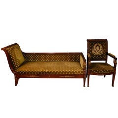 Armchair and Daybed from First Empire Period