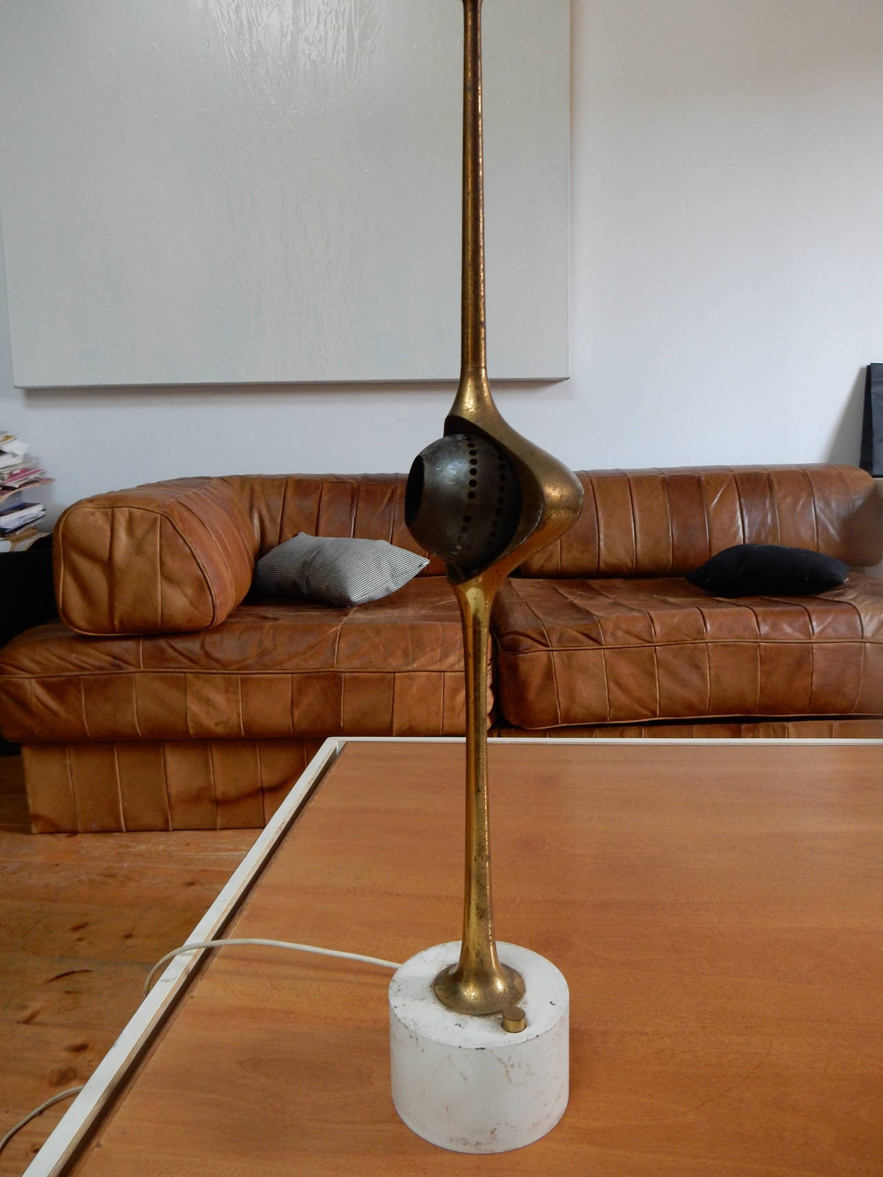 Mid-Century Modern 1960 Cobra Lamp Angelo Lelli Lamp for Arredoluce