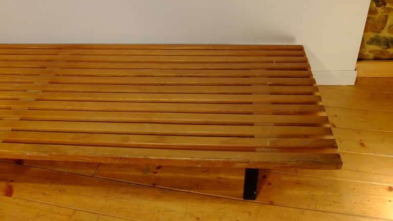 1960s Original Charlotte Perriand Cansando Bench with Box 1