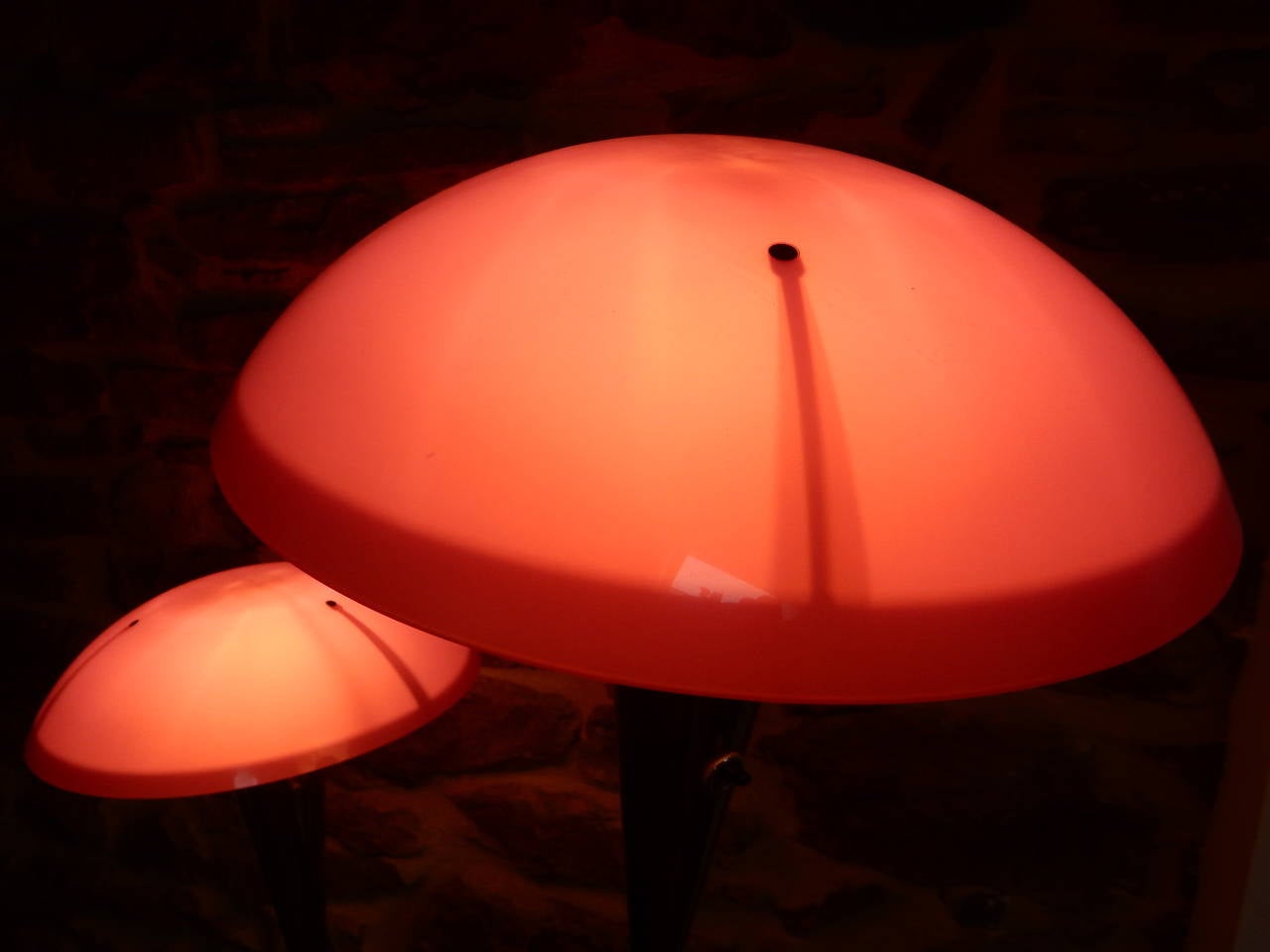 A Beautiful 2 Lights Stilnovo 1960 Floor Lamp In Good Condition In Couzon au Mont d'Or, FR