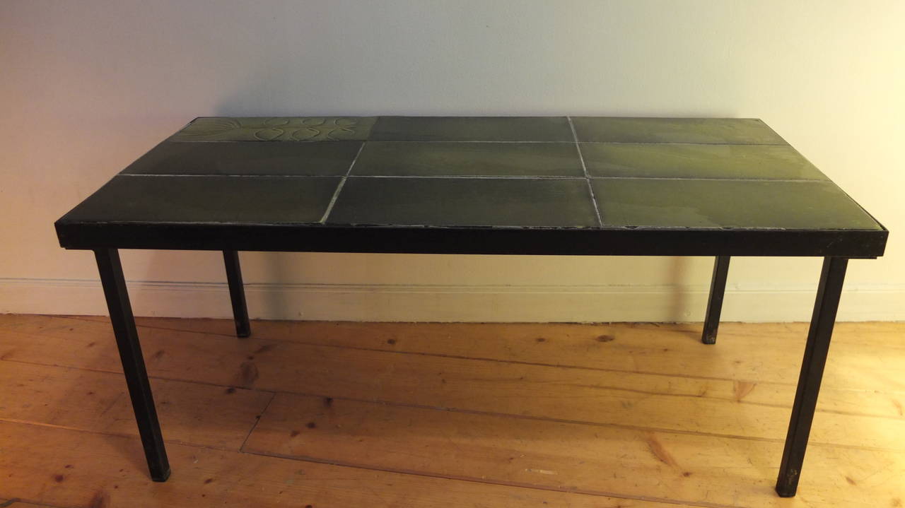 Roger Capron Coffee Table In Good Condition In Couzon au Mont d'Or, FR
