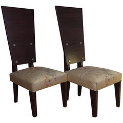 Art Deco Andre Sornay Pair Of Armchairs