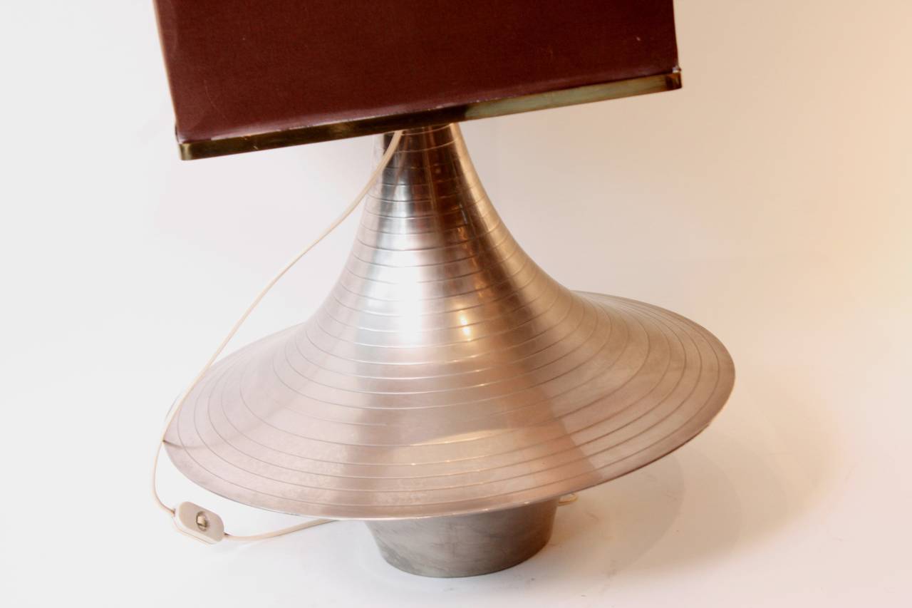 Metal Table Lamp in the Shape of Saturn, 1960s In Good Condition In London, GB