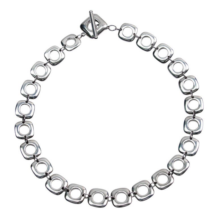 tiffany toggle necklace and bracelet set
