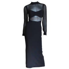 Sophie Sitbon Sheer Bodice Bra Dress 7