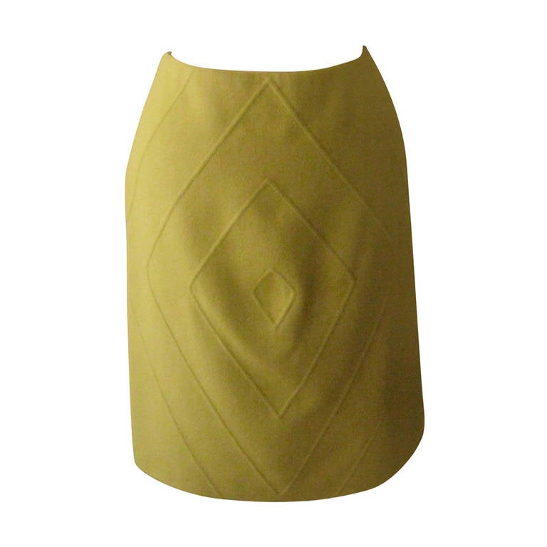 Valentino Wool/Cashgora Skirt with Tags ($1495)