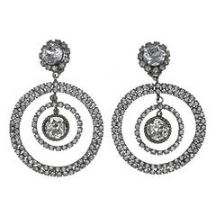 Massive Chanel Runway Orbital Earrings 6