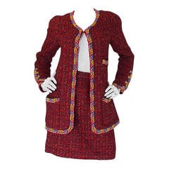 c.1990 Lesage Bead Ad Campaign Chanel Suit 12