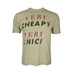 Vintage Moschino Mens Tee (Cheap and Chic)