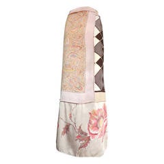Original MARTIN MARGIELA Silk scarf wrap skirt