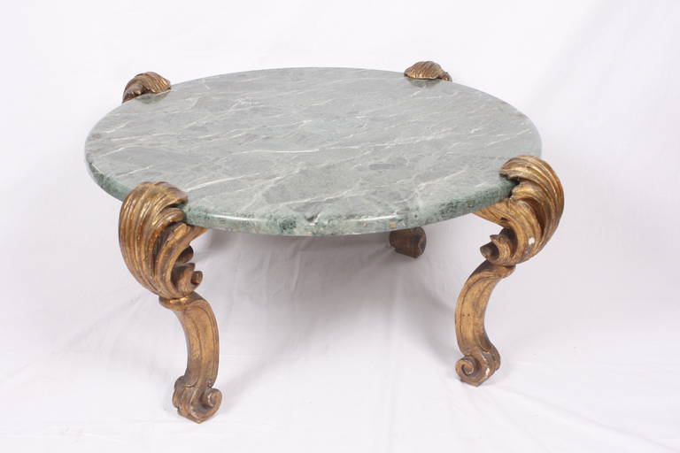 1940s Giltwood Coffee Table
