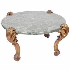 1940s Giltwood Coffee Table