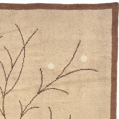 Tapis Art Déco français du milieu du XXe siècle