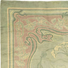Early 20th Century Viennese Carpet, Art Nouveau Period