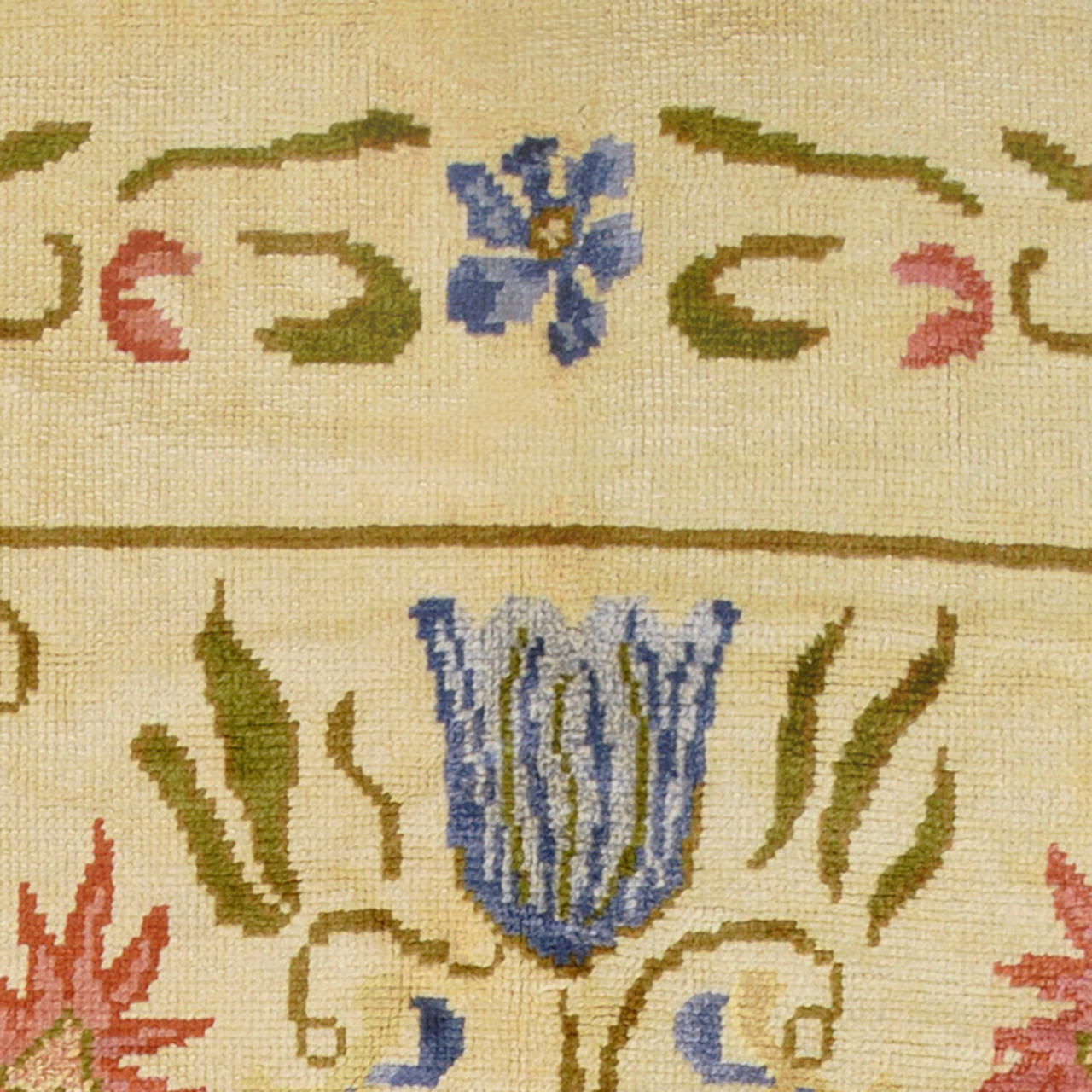 Tappeto a pelo svedese della metà del XX secolo
Svezia, circa 1937
Siglato 'SG' (Sverker Greuholm)