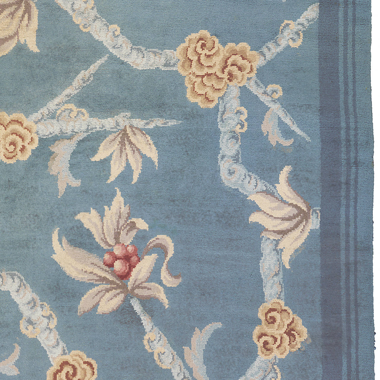 20th Century Viennese Carpet
Austria, circa 1930
All over floral design