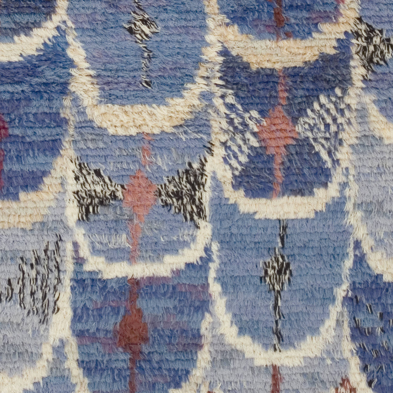 20th Century Swedish Rya Carpet For Sale at 1stdibs