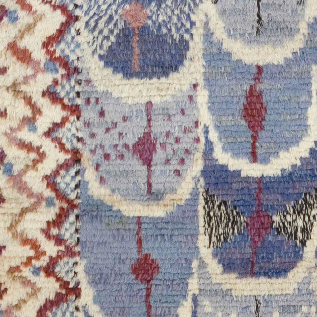 20th Century Swedish Rya Carpet For Sale at 1stdibs