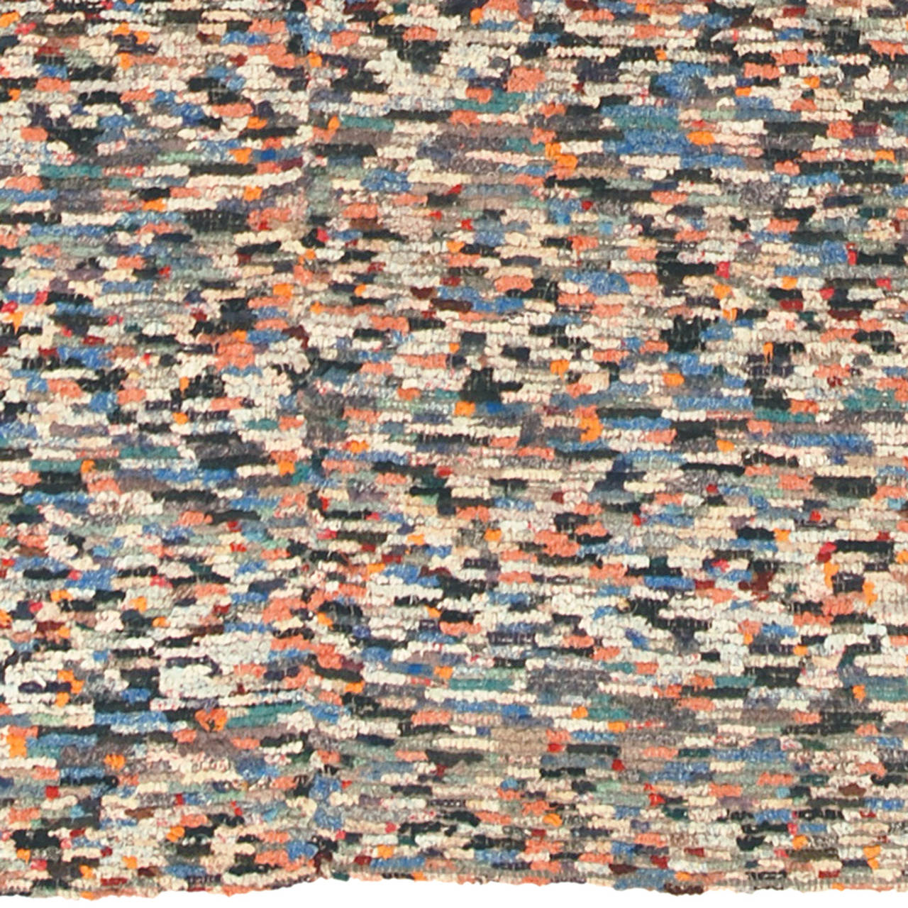 Mid 20th Century Swedish Flat-Weave Carpet by Ingeborg Berglof In Excellent Condition For Sale In New York, NY