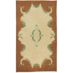 Vintage 20th Century French Art Deco Carpet