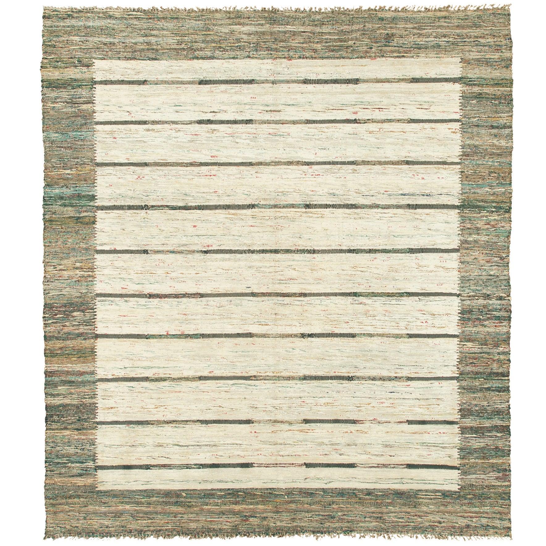 Alfombra sueca de tejido plano del siglo XX
