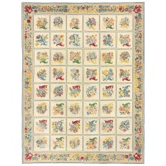 Early 20th Century French Needlepoint Rug