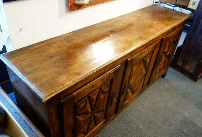 19th Century Spanish Three Door Enfilade