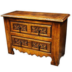 19th Century Carved Spanish Chest of Drawers