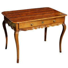 18th Century Louis XV Fruitwood Side Table