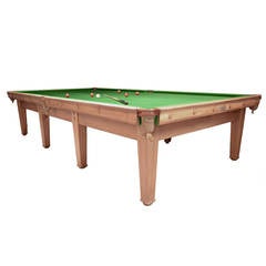 Voysey Billiard Snooker Pool Table Arts and Crafts circa 1910 2