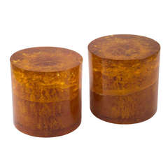 Pair of Resin Coffee Tables