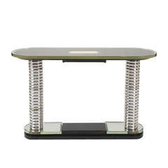 Art Deco Illuminated Console Table