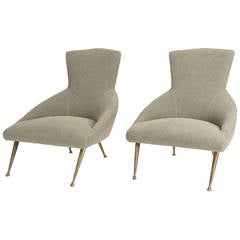 Pair of Fireside Chairs by Ico Parisi