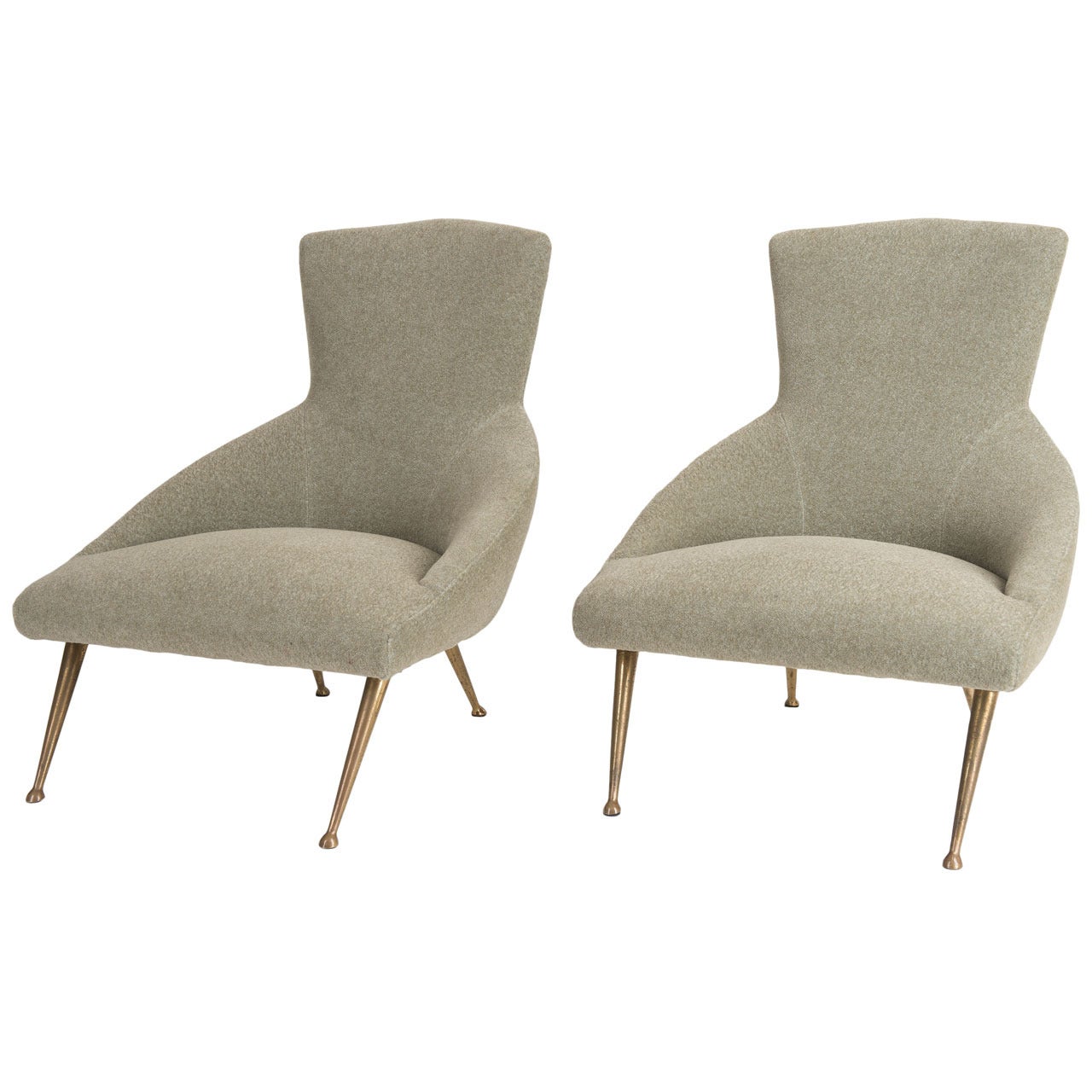 Pair of Fireside Chairs by Ico Parisi